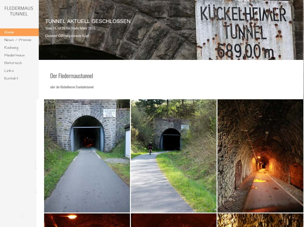 Fledermaustunnel oder Kückelheimer Eisenbahntunnel